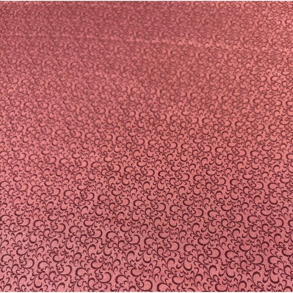 Miniatures Spectrum By Jinny Beyer Cotton Fabric 3/4 yard x 44" Burgundy/Black S - Picture 1 of 5